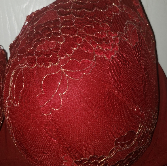 Metallic Lace Boost Balconette Bra - Picture 2 of 5